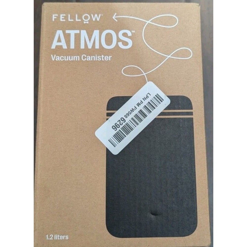 FELLOW Electric Atmos Vacuum Canister! Beans Coffee Storage Can 1.2 L
